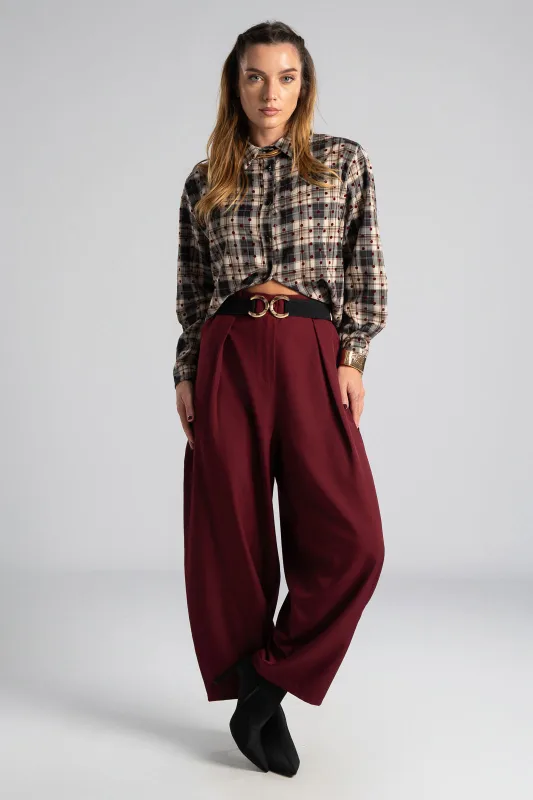 Πουκάμισο Καρώ Πουά Λεπτομέρειες