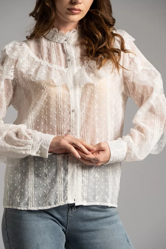 Shirt Embroidery Lace 