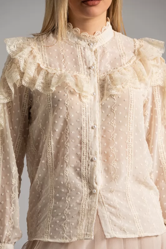 Shirt Embroidery Lace 