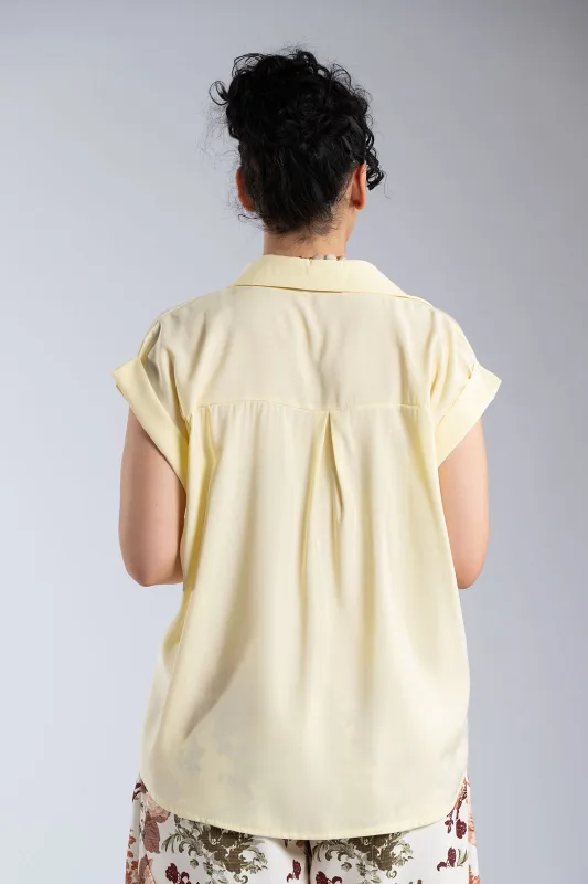 Πουκάμισο Κοντομάνικο Με Γιακά