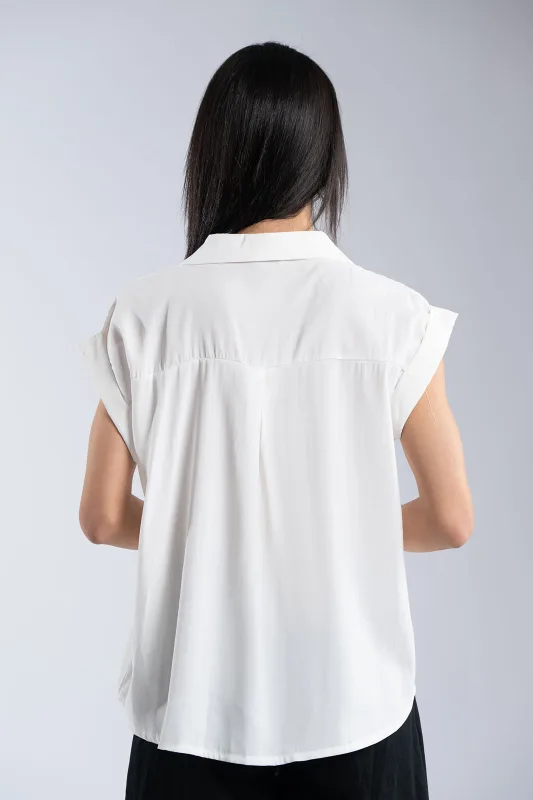 Shortsleeve Shirt With Collar