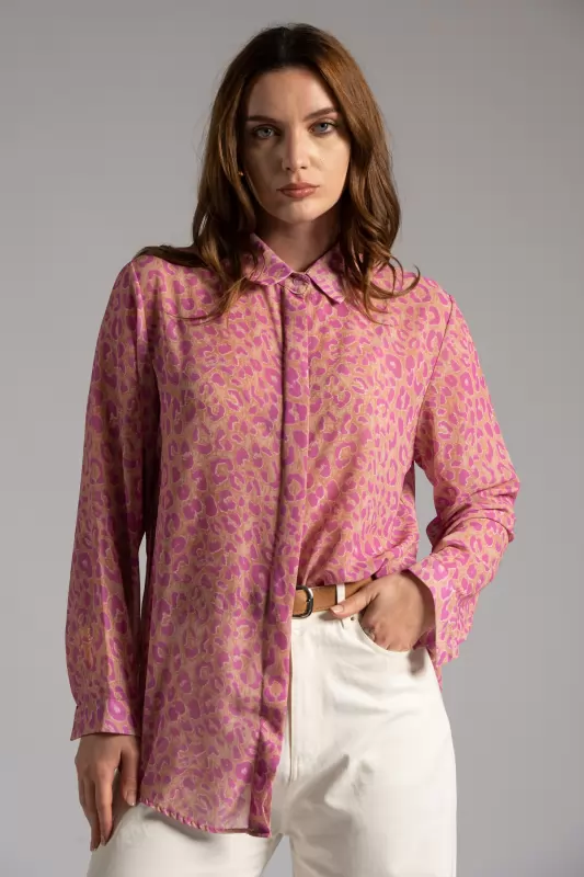 Shirt Leopar Print