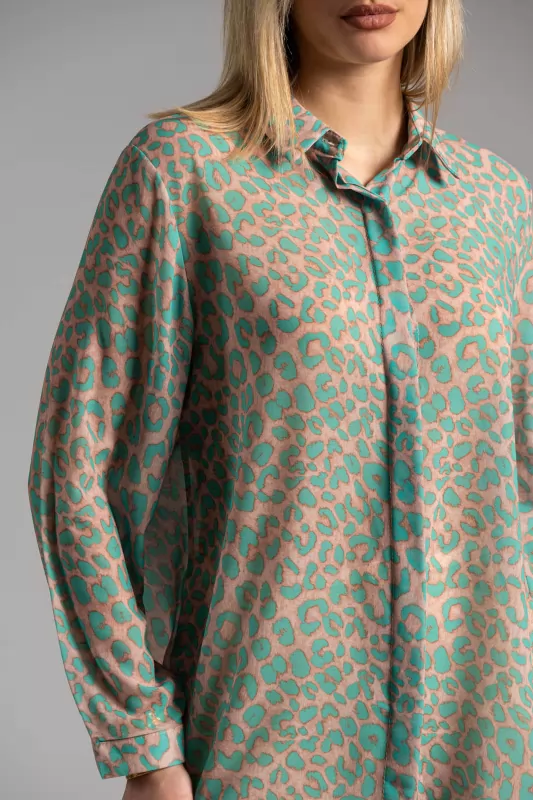 Shirt Leopar Print