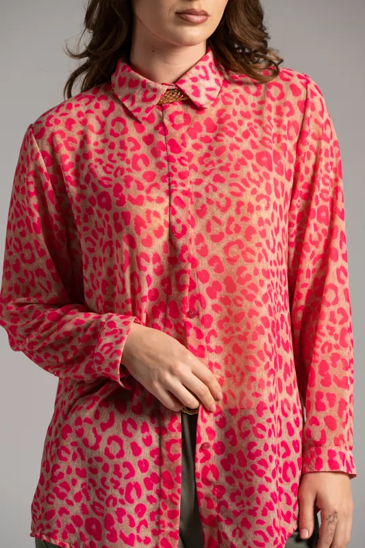 Shirt Leopar Print
