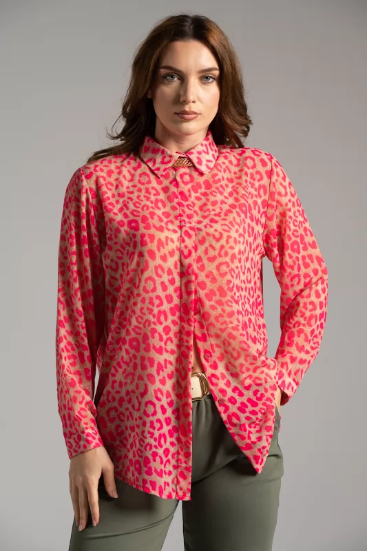 Shirt Leopar Print