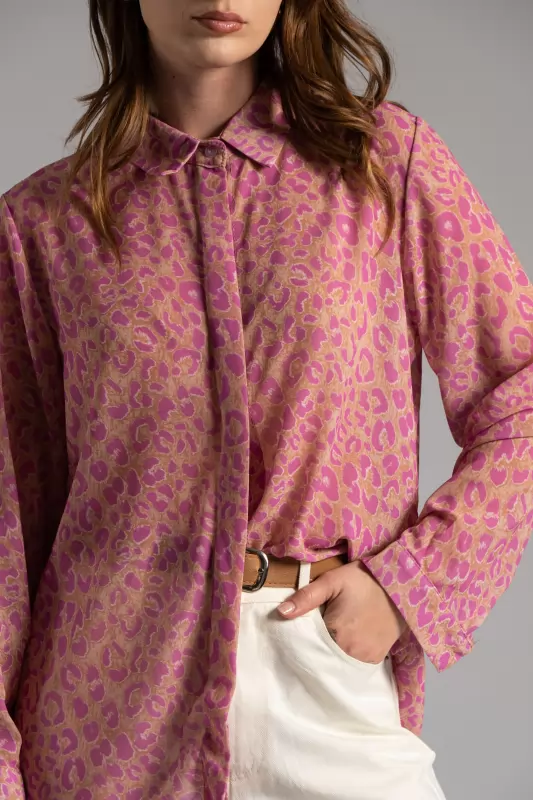 Shirt Leopar Print