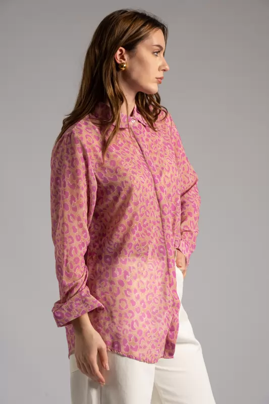 Shirt Leopar Print