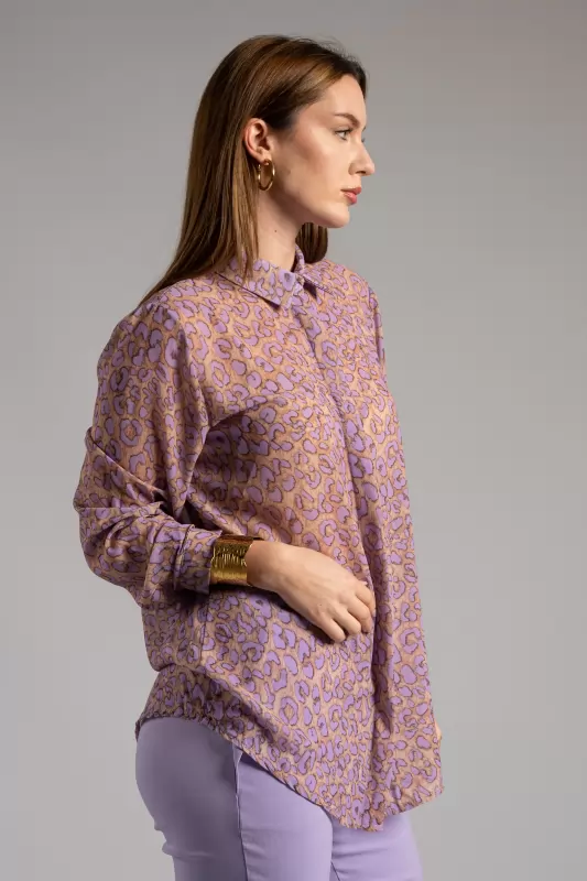 Shirt Leopar Print