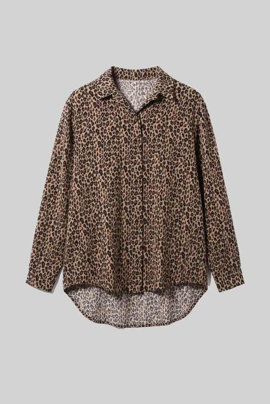 Πουκάμισο Leopard Ασύμμετρο