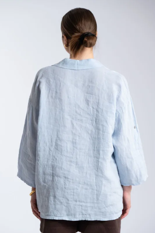 Πουκάμισο Λινό Floral