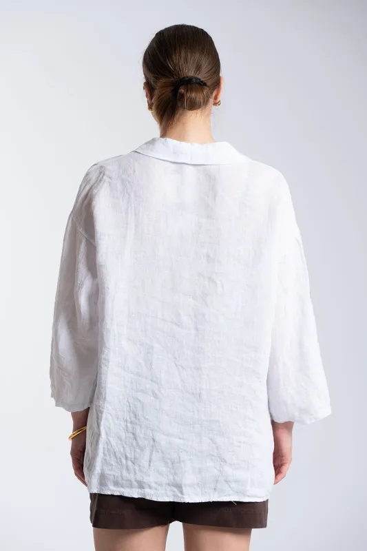 Πουκάμισο Λινό Floral