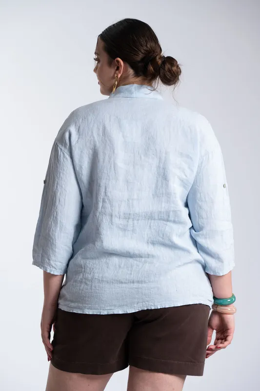 Πουκάμισο Λινό Floral