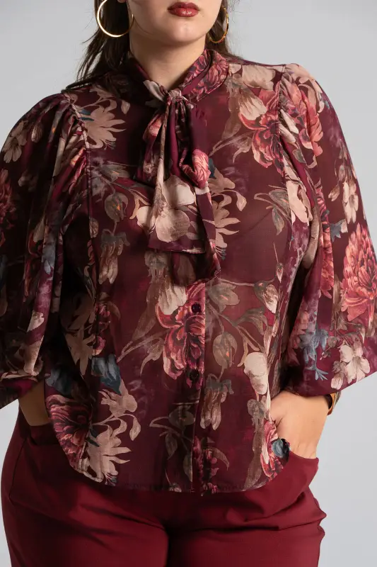 Shirt Balloon Sleeve 
