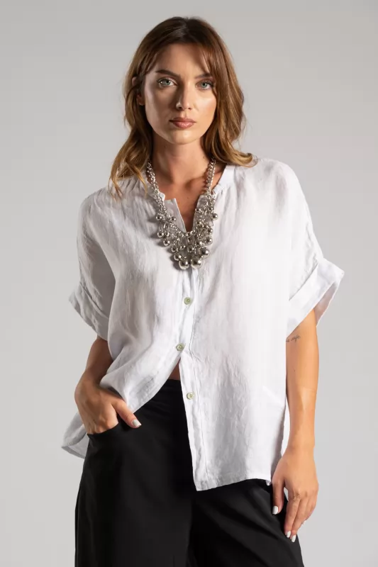 Shirt Mao Linen