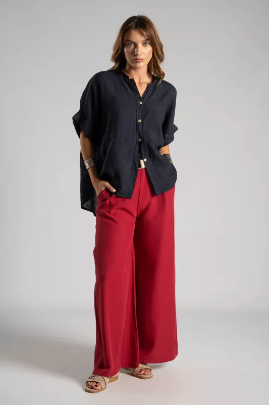 Shirt Mao Linen