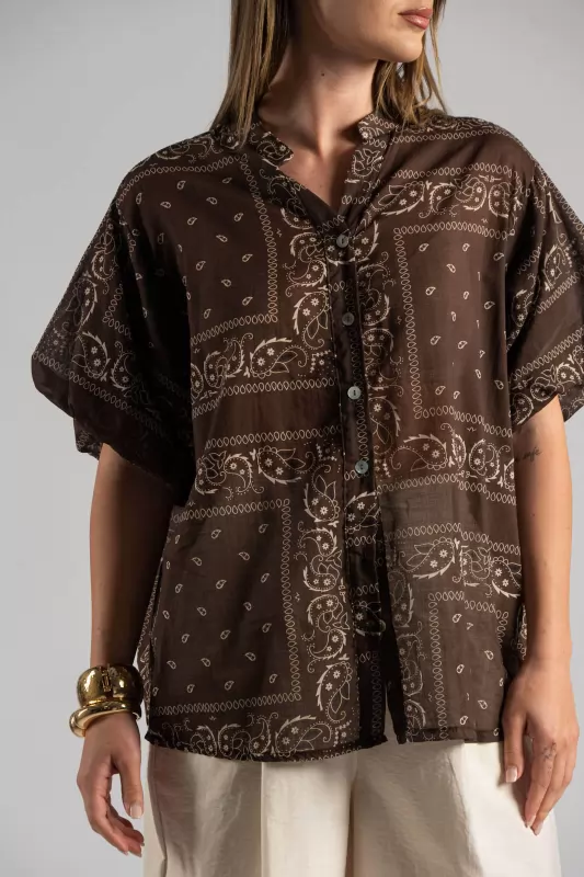 Shirt Mao Sleeves Balloon