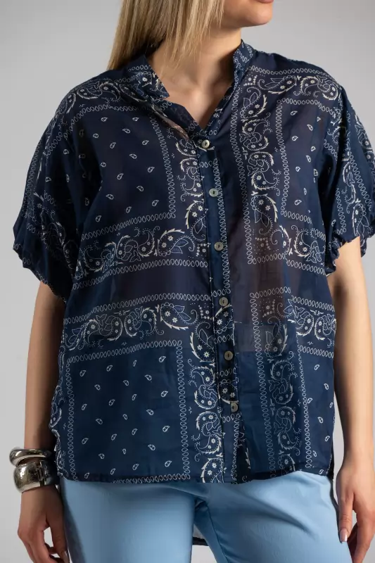Shirt Mao Sleeves Balloon