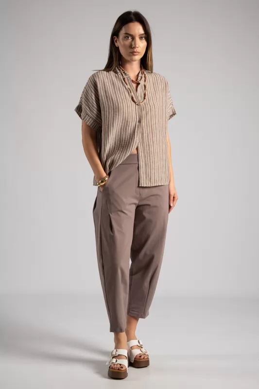 Shirt Mao Stripes