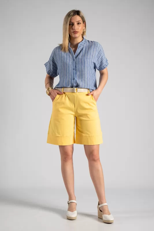 Shirt Mao Stripes