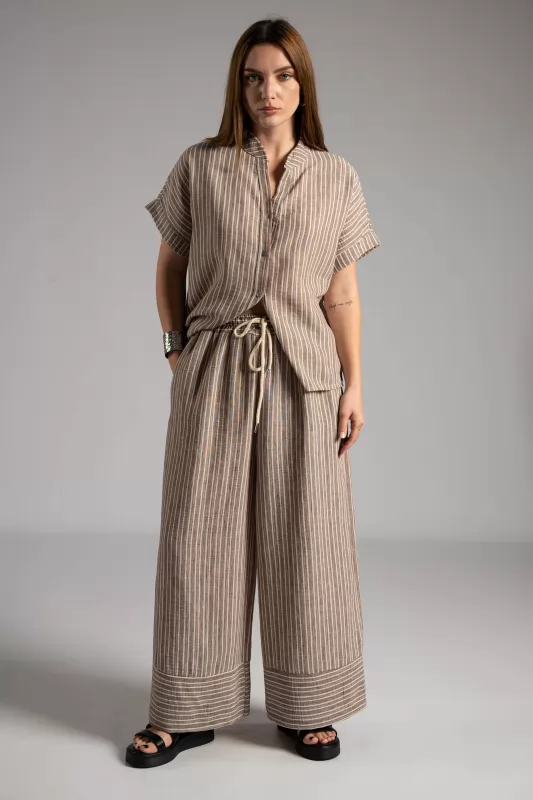 Shirt Mao Stripes