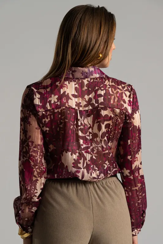 Shirt Margaret Gold Thread