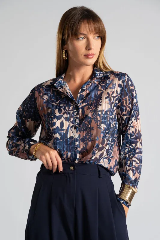 Shirt Margaret Gold Thread