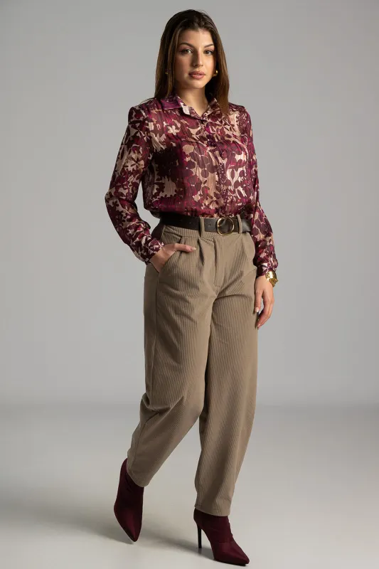 Shirt Margaret Gold Thread