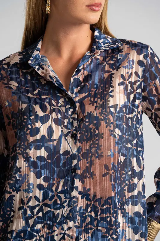 Shirt Margaret Gold Thread
