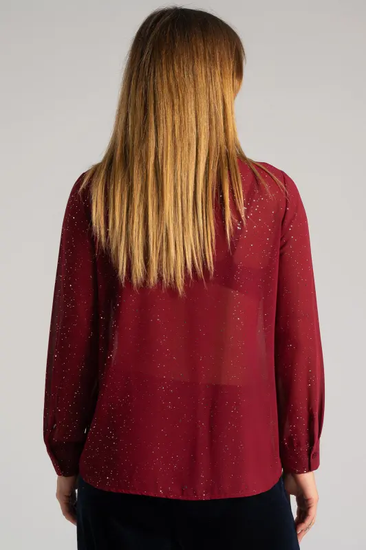 Shirt With Rhinestone Details 