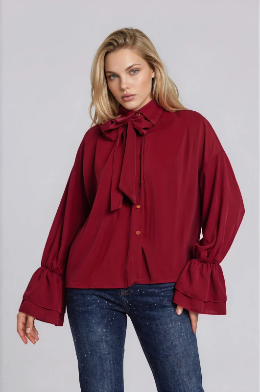 Πουκάμισο Μονόχρωμο Oversized