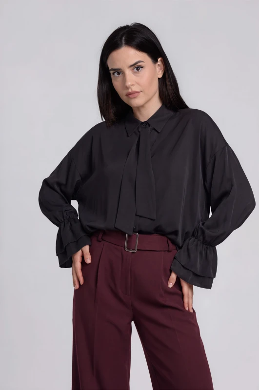 Πουκάμισο Μονόχρωμο Oversized