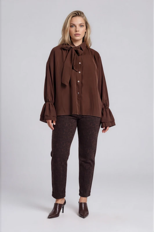 Πουκάμισο Μονόχρωμο Oversized