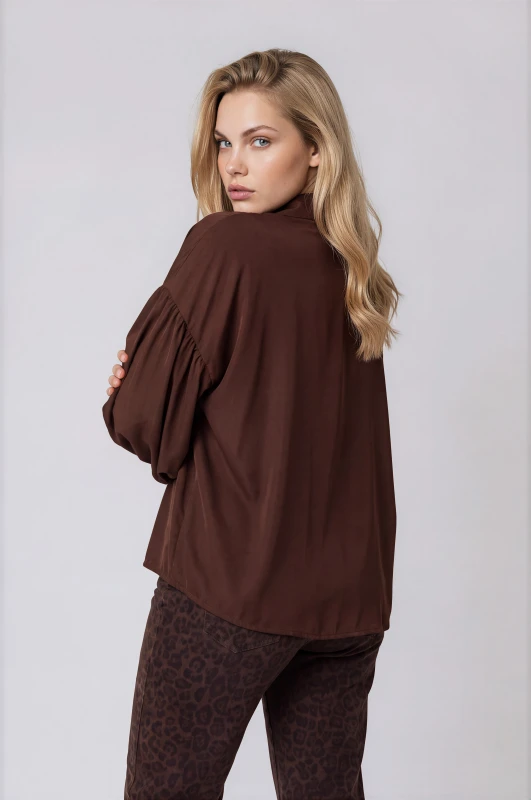 Πουκάμισο Μονόχρωμο Oversized