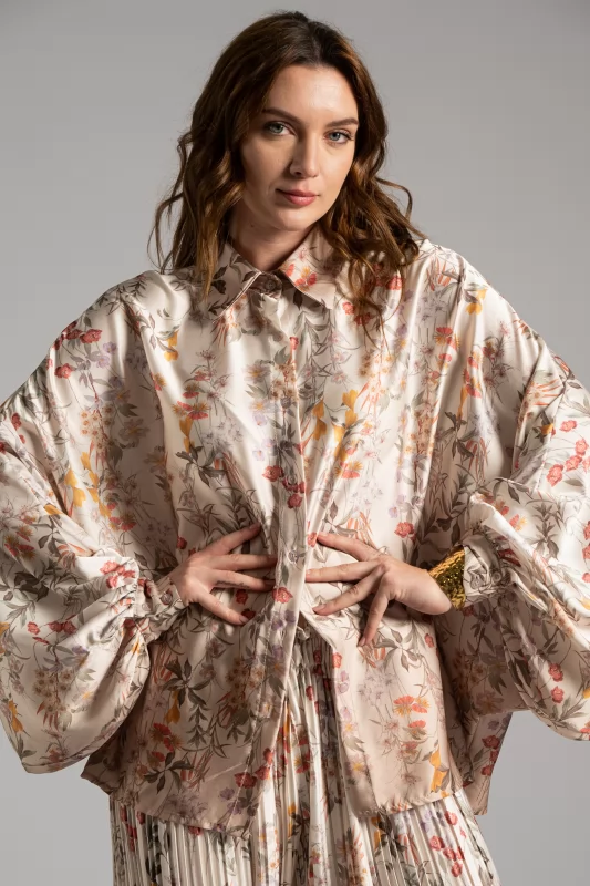 Shirt Bat Floral
