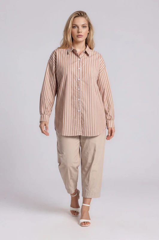 Πουκάμισο Over Striped