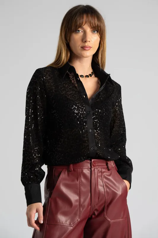 Shirt Leopard Pattern 