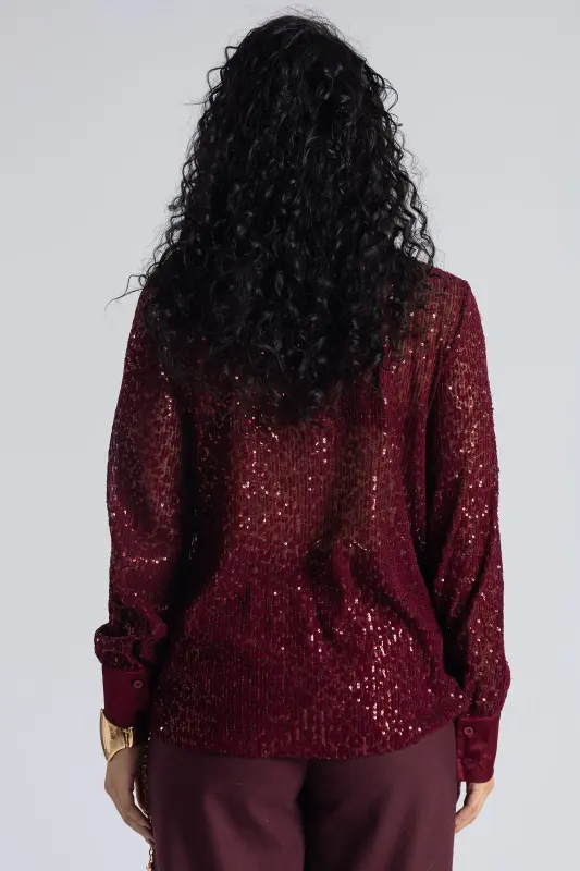 Πουκάμισο Παγιέτα Leopar