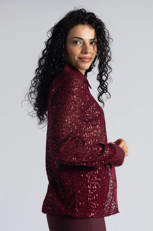 Πουκάμισο Παγιέτα Leopar