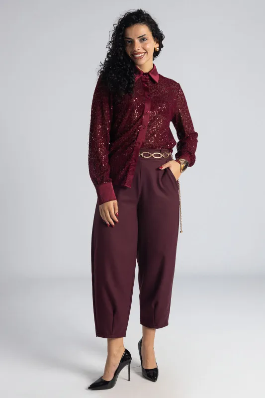 Πουκάμισο Παγιέτα Leopar