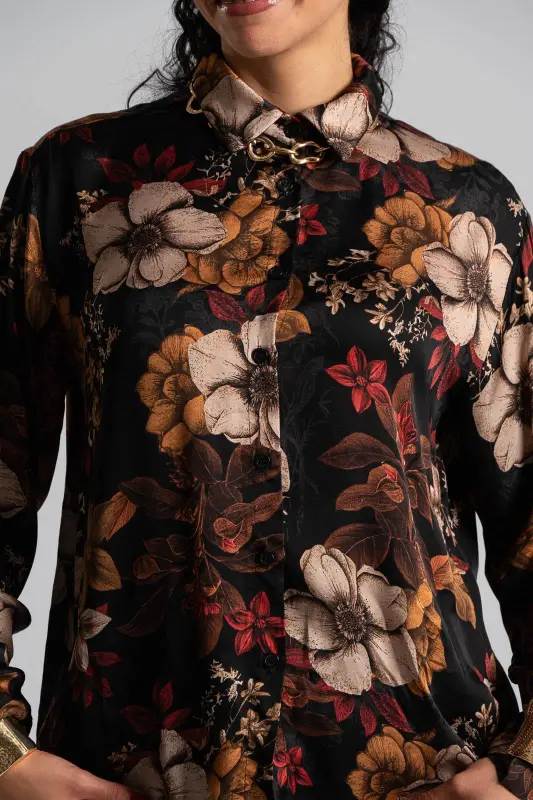 Πουκάμισο Πιέτα Floral