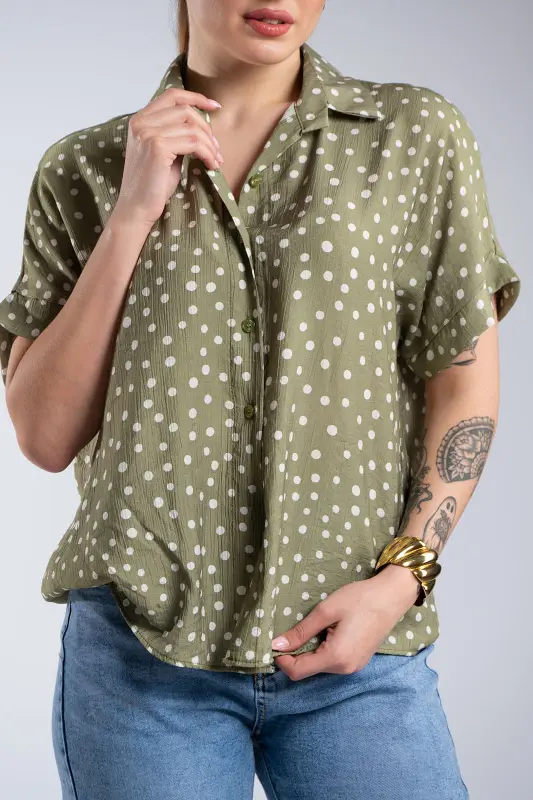 Πουκάμισο Polka Dot