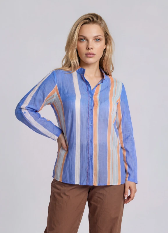 Shirt Striped C-throu 