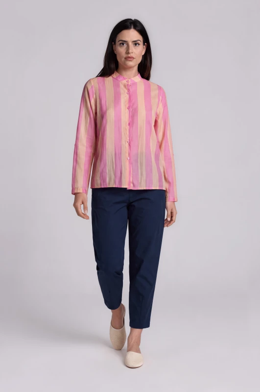 Shirt Striped C-throu 