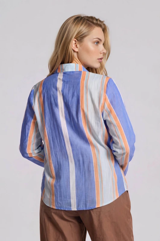 Shirt Striped C-throu 