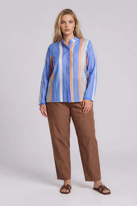 Shirt Striped C-throu 