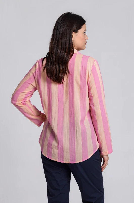 Shirt Striped C-throu 