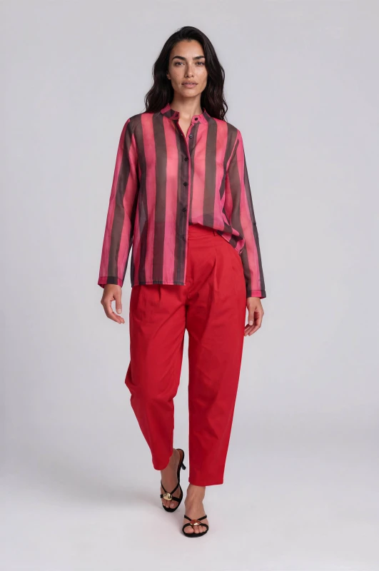Shirt Striped C-throu 