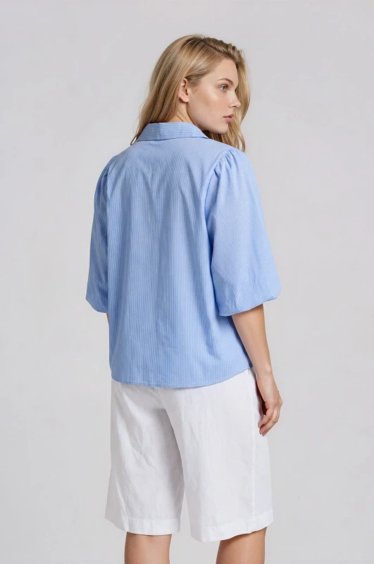 Striped Shirt with Bows