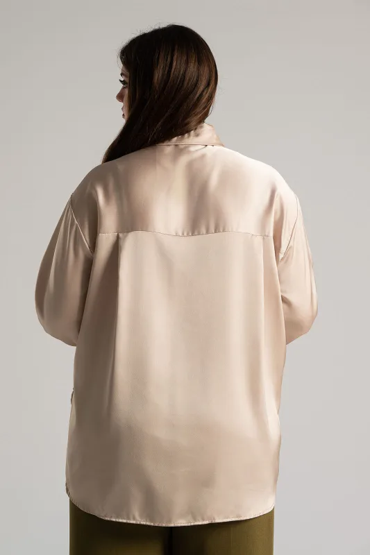 Shirt Velvet Sequin Satin 