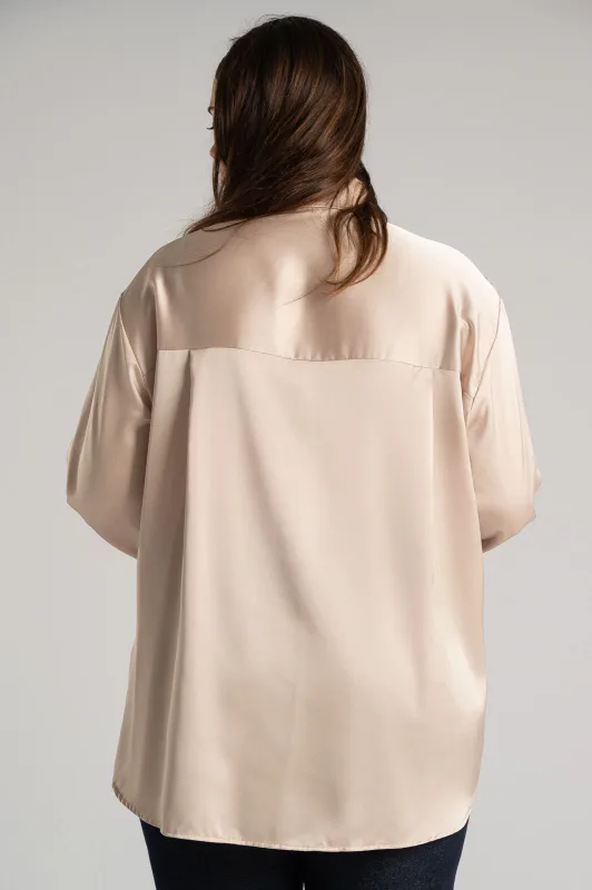 Shirt Velvet Sequin Satin 